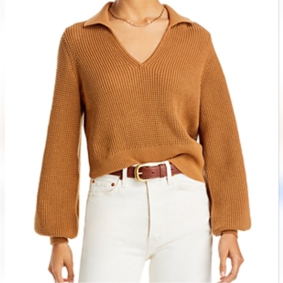 William Rast Sweaters - NWOT William Rast Collared V-Neck Sweater